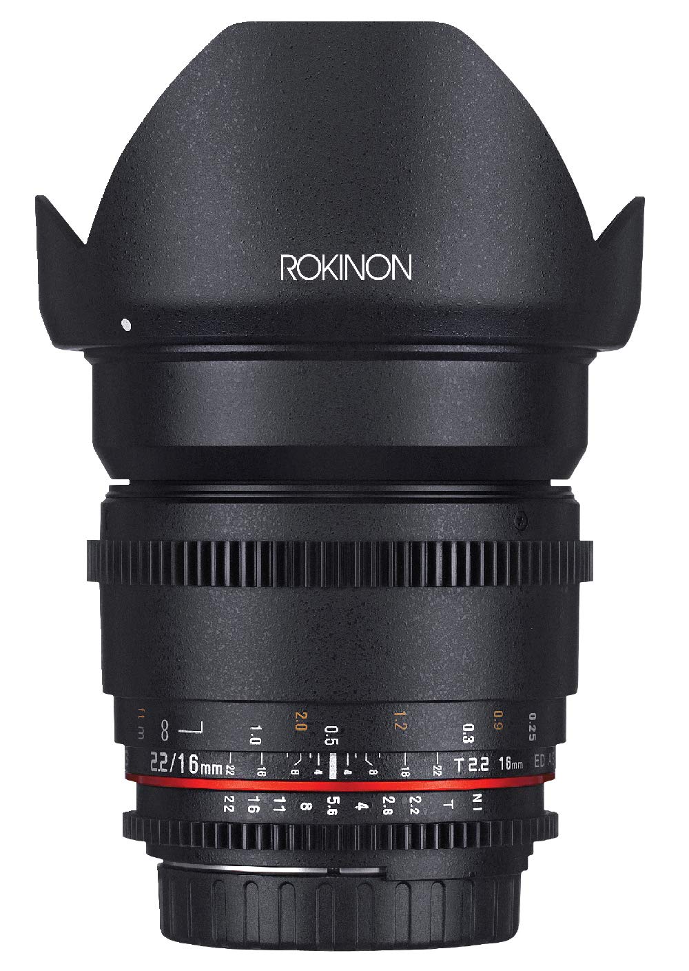 Amazon.com : Rokinon CV16M-N 16mm T2.2 Cine Wide Angle Lens for